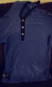 Blue hoodie